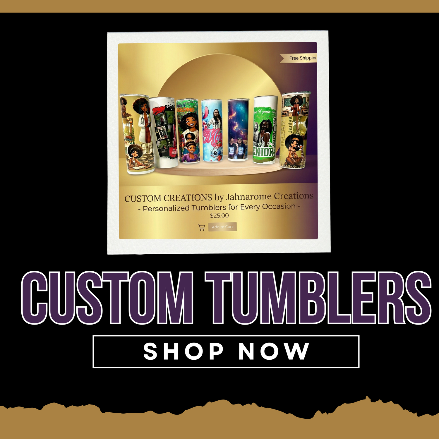 Custom Tumblers