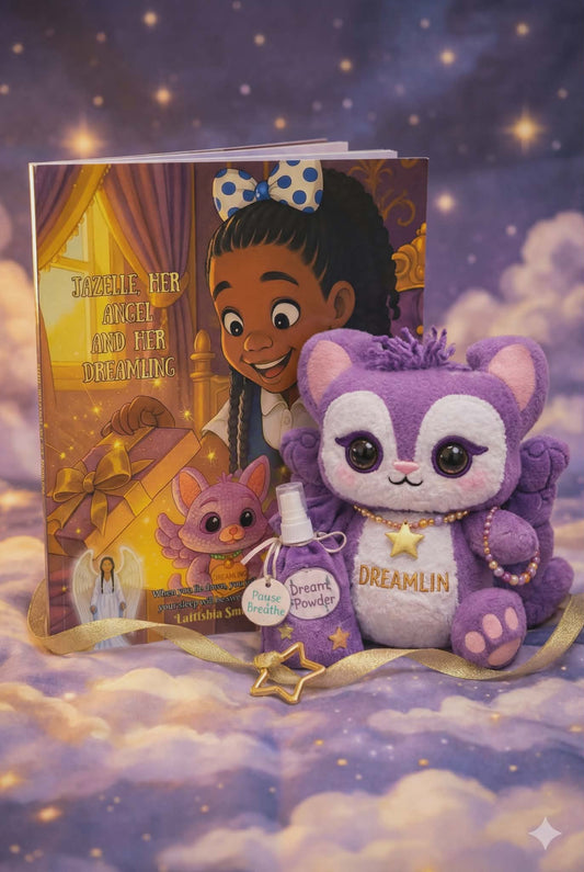 Jazelle Dreaming Bear & Book Bundle