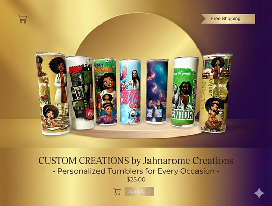 Personalized Photo Tumbler – You Upload, We Create